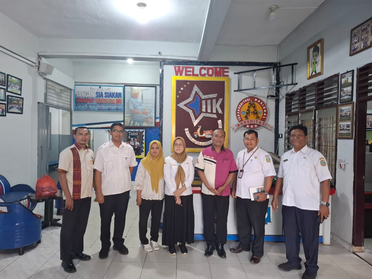 Dinas Pendidikan Lakukan Monitoring UKK di SMK Multi Karya